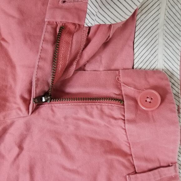 Loft 4" Chino Shorts Pink Sz 2 - Picture 3 of 5